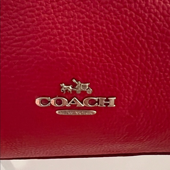 Coach Cherry Red Shoulder Bag - Picture 2 of 10